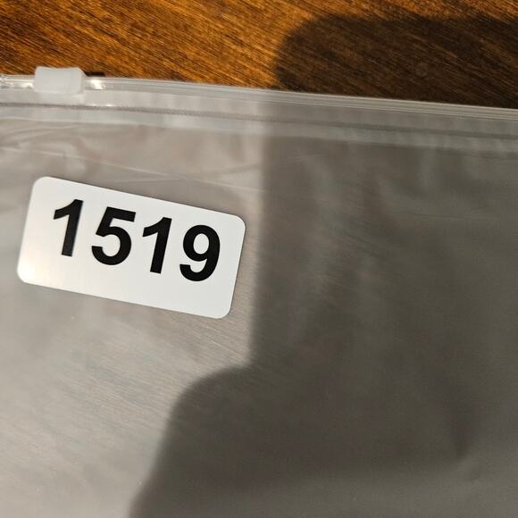 V Cristina Jeans Womens Blue High Rise Gold Metallic Straight Leg Size 12 Denim - Picture 14 of 14